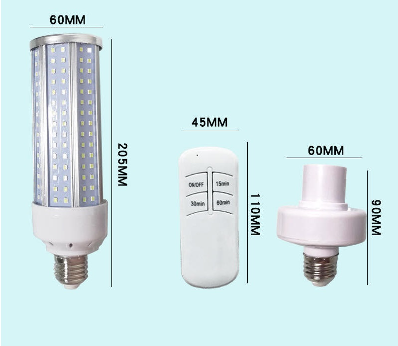 UV Light Sanitizer Germicidal Light 60 W