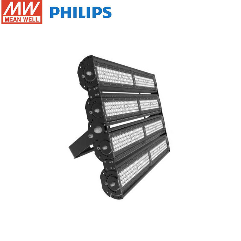 side by side  line flood light 480w Philips chip