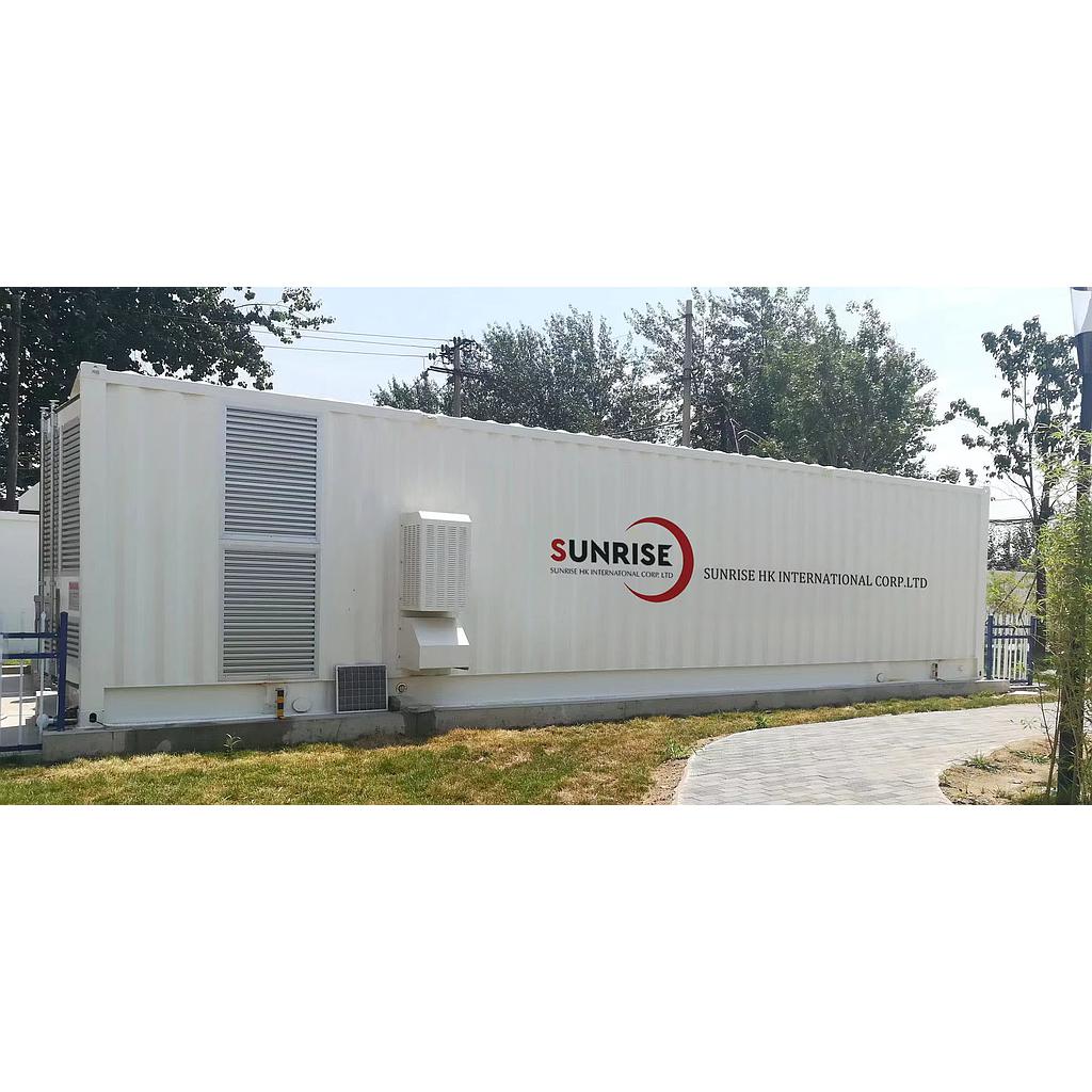Container 1.5 MW/3MWh Energy storage complete system with inverter and panels