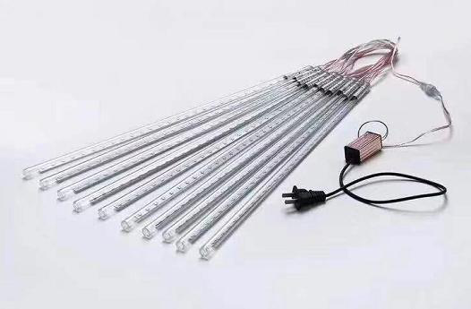 Meteor shower lights 12v-SMD2835-W3m*H80cm(10 tubes)