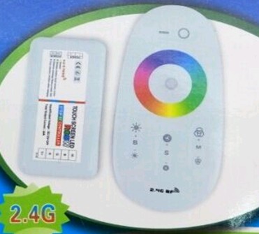 Controller 2.4G RGBW Touch 24A 12-24V  288W