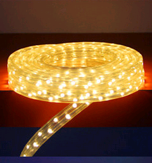 LED Christmas lighting High Power 18PCS F3 /Meter  Warm white