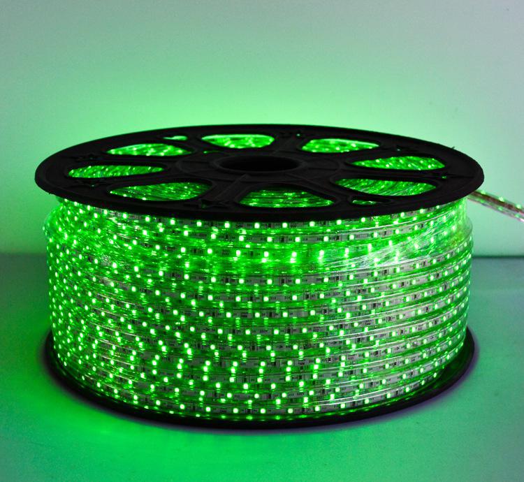 STRIP LED LIGHT 50 METER/Roll Green High power 110V